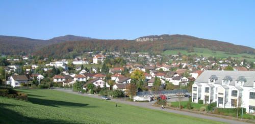 Dorfansicht von Süden Kopie